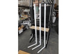 Рейка-опора під експопанель, середня (біла)